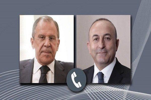 رایزنی وزرای خارجه ترکیه و روسیه با موضوع سوریه
