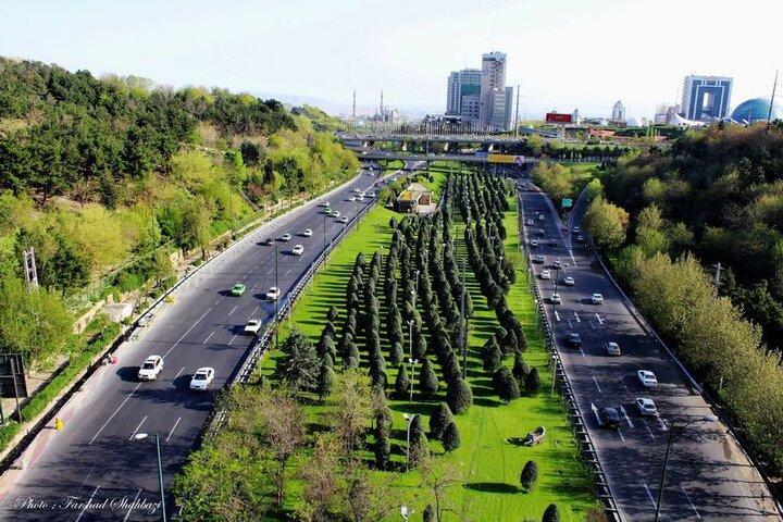 ساخت کانال جدید در بزرگراه شهید مدرس