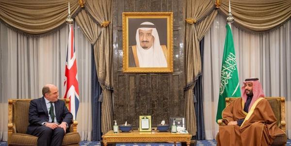 وزیر دفاع انگلیس با مقامات عربستان سعودی ملاقات کرد