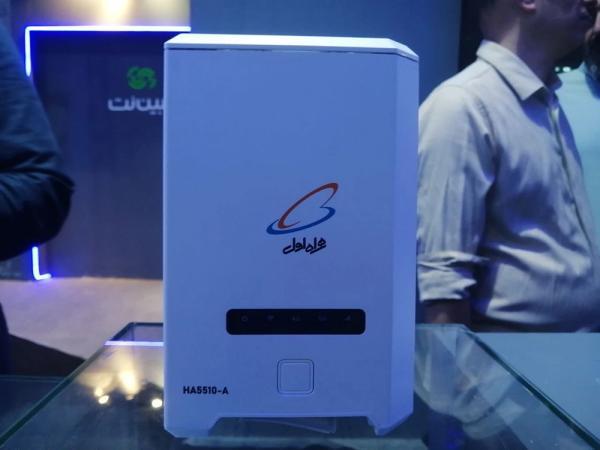 رونمایی از مودم 5G نو همراه اول در نمایشگاه الکامپ
